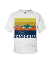 Sharkasm I Love Salad Youth T-Shirt thumbnail