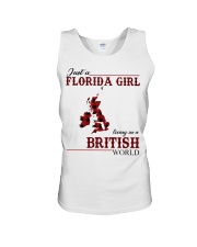 Just An Florida Girl In British Unisex Tank thumbnail