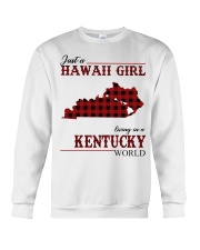 Just A Hawaii Girl Inkentucky Crewneck Sweatshirt thumbnail