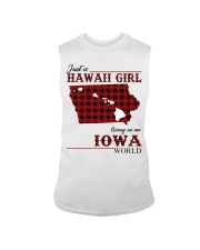 Just A Hawaii Girl In iowa Sleeveless Tee thumbnail