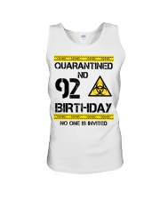 92nd Birthday 92 Years Old Unisex Tank thumbnail