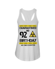 92nd Birthday 92 Years Old Ladies Flowy Tank thumbnail