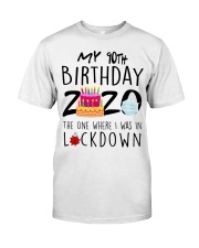 90th Birthday 90 Years Old Classic T-Shirt front