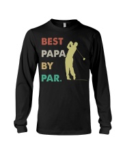 Best Papa By Par Golf Life Long Sleeve Tee thumbnail