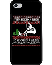 Santa Needed A Sleigh So He Called A Welder Phone Case thumbnail