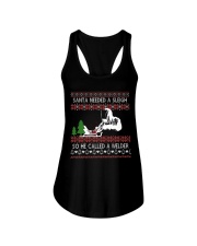 Santa Needed A Sleigh So He Called A Welder Ladies Flowy Tank thumbnail