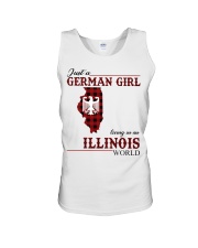 Just A German Girl In Illinois World Unisex Tank thumbnail