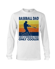 Baseball Dad Like A Normal Dad Only Cooler Long Sleeve Tee thumbnail