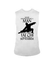 Never Underestimate Man Tai Chi September Sleeveless Tee thumbnail