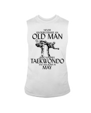Never Underestimate Old Man Taekwondo May Sleeveless Tee thumbnail