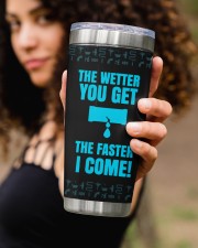 Plumber The Wetter You Get The Faster Personalized 20oz Tumbler aos-20oz-tumbler-lifestyle-front-93