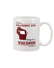 Oklahoma Girl Living In Wisconsin Mug thumbnail