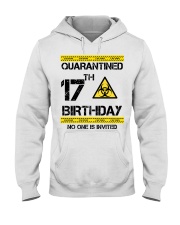 17th Birthday 17 Years Old Hooded Sweatshirt thumbnail