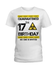 17th Birthday 17 Years Old Ladies T-Shirt thumbnail