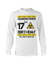17th Birthday 17 Years Old Long Sleeve Tee thumbnail