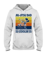 Jiu-Jitsu Dad Like a Regular dad but cooler Hooded Sweatshirt thumbnail