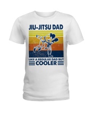 Jiu-Jitsu Dad Like a Regular dad but cooler Ladies T-Shirt thumbnail