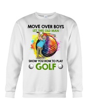 Let This Old Man Show You How To Play Golf Crewneck Sweatshirt thumbnail