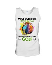 Let This Old Man Show You How To Play Golf Unisex Tank thumbnail