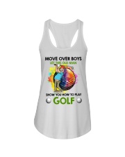 Let This Old Man Show You How To Play Golf Ladies Flowy Tank thumbnail