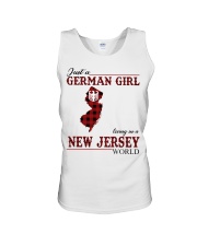 Just A German Girl In New Jersey World Unisex Tank thumbnail