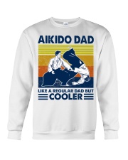 Aikido Dad Like A Regular Dad But Cooler Crewneck Sweatshirt thumbnail