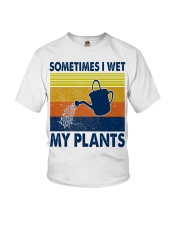 Sometimes I Wet My Plants Youth T-Shirt thumbnail