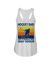 hockey Dad Like A Normal Dad Only Cooler Ladies Flowy Tank tile