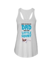 Happy Father's Day From Your Little Squirt Ladies Flowy Tank thumbnail