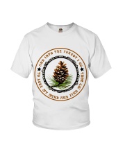 And Into The Forest I Go Youth T-Shirt thumbnail