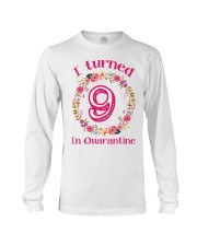9th Birthday 9 Years Old Long Sleeve Tee thumbnail