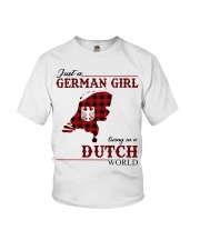 Just A German Girl In Dutch World Youth T-Shirt thumbnail
