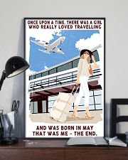 May Girl Loves Travelling 24x36 Poster lifestyle-poster-2