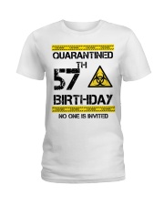 57th Birthday 57 Years Old Ladies T-Shirt thumbnail