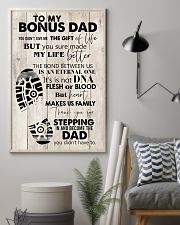 To My Bonus Dad 24x36 Poster lifestyle-poster-1