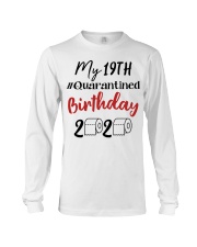 19th Birthday Quarantined 19 Year Old Long Sleeve Tee thumbnail