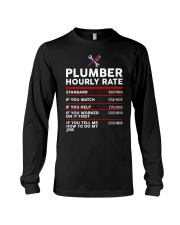 plumber hour shirt Long Sleeve Tee thumbnail
