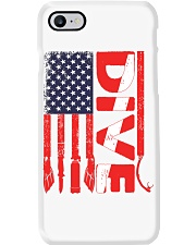 Scuba Diving American Flag Phone Case thumbnail