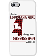 Just A Louisiana Girl In Mississippi World Phone Case thumbnail
