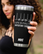 Life is Full Of Important Choices 20oz Tumbler aos-20oz-tumbler-lifestyle-front-93