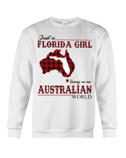 Just An Florida Girl In australian World Crewneck Sweatshirt thumbnail
