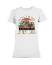Support-Your-Local-Street-Cats Premium Fit Ladies Tee tile