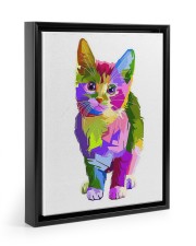 Limited Edition 00401 11x14 Black Floating Framed Canvas Prints front