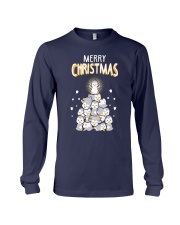 Funny Penguins Ugly Christmas Long Sleeve Tee thumbnail