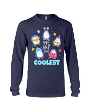 Penguins On Snow Long Sleeve Tee thumbnail