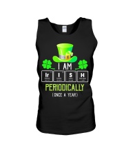 I Am Irish Periodically Funny Chemist St Patrick Unisex Tank thumbnail