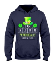 I Am Irish Periodically Funny Chemist St Patrick Hooded Sweatshirt thumbnail