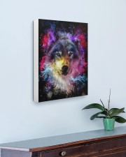 Beautiful Colorful Wolf 16x20 Gallery Wrapped Canvas Prints aos-canvas-pgw-16x20-lifestyle-front-01
