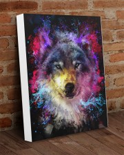 Beautiful Colorful Wolf 16x20 Gallery Wrapped Canvas Prints aos-canvas-pgw-16x20-lifestyle-front-09