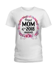 Proud Mom Of A 2018 Graduate T Shirt Ladies T-Shirt front